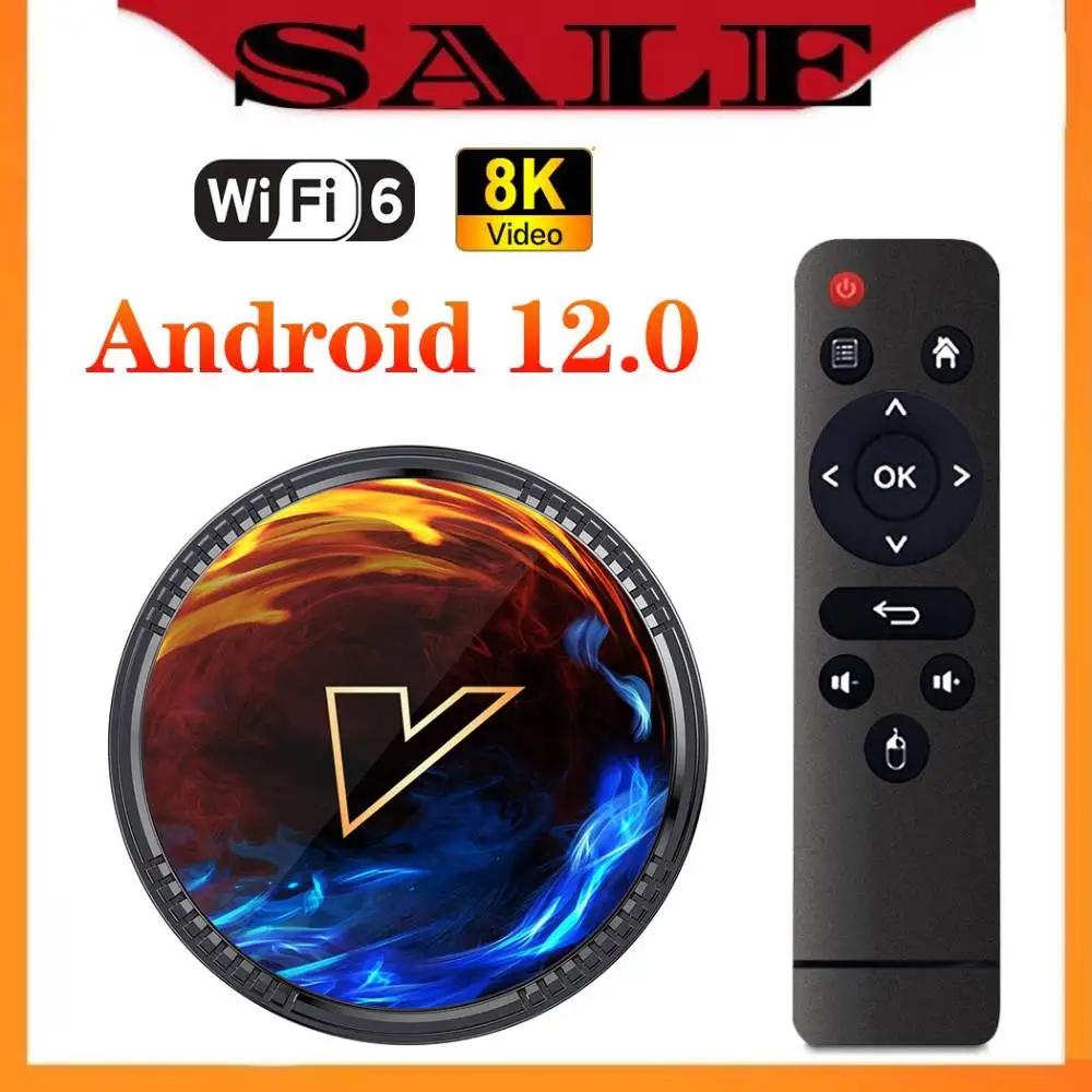 ڽ ȵ̵ 12.0 VONTAR H1  H618 ȵ̵ 12 TV ڽ, 8K , BT5.0 + Wifi6  ̽, 4K HDR10 + ̵ ÷̾